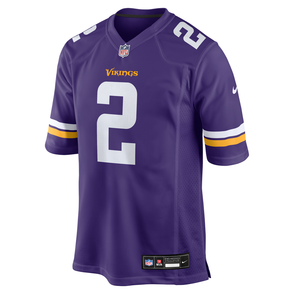 Men's Minnesota Vikings Isaiah Rodgers Nike  Purple Team Game Jersey