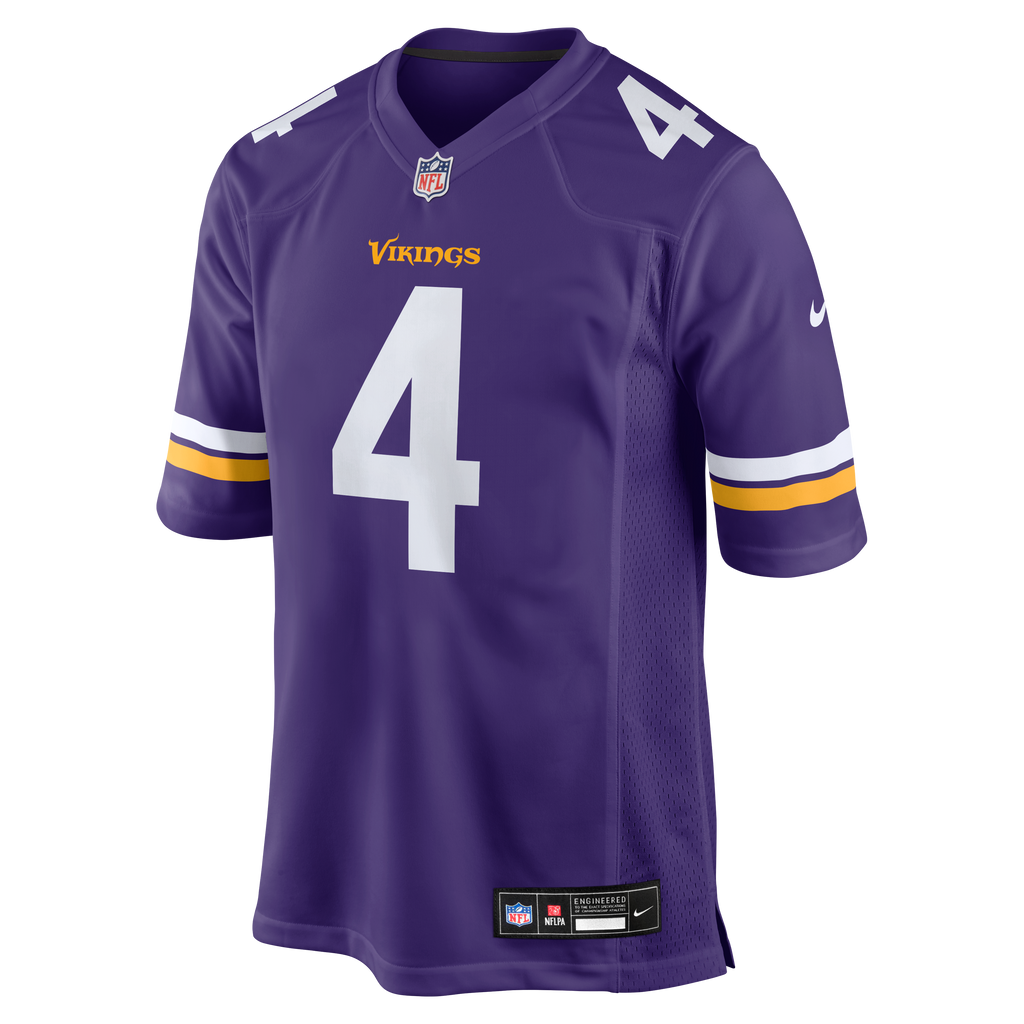 Men's Minnesota Vikings Myles Price Nike  Purple Team Game Jersey