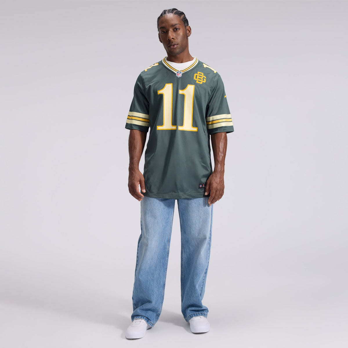 Men's Green Bay Packers Jayden Reed Nike Green 2026 Rivalries Collection Game Jersey