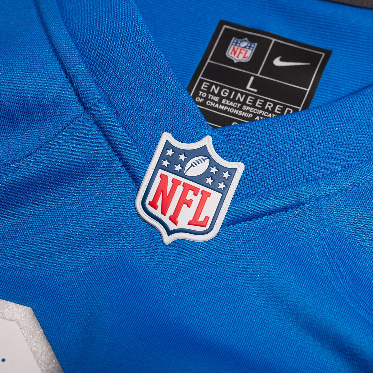 Men's Detroit Lions Aidan Hutchinson Nike Blue Game Jersey