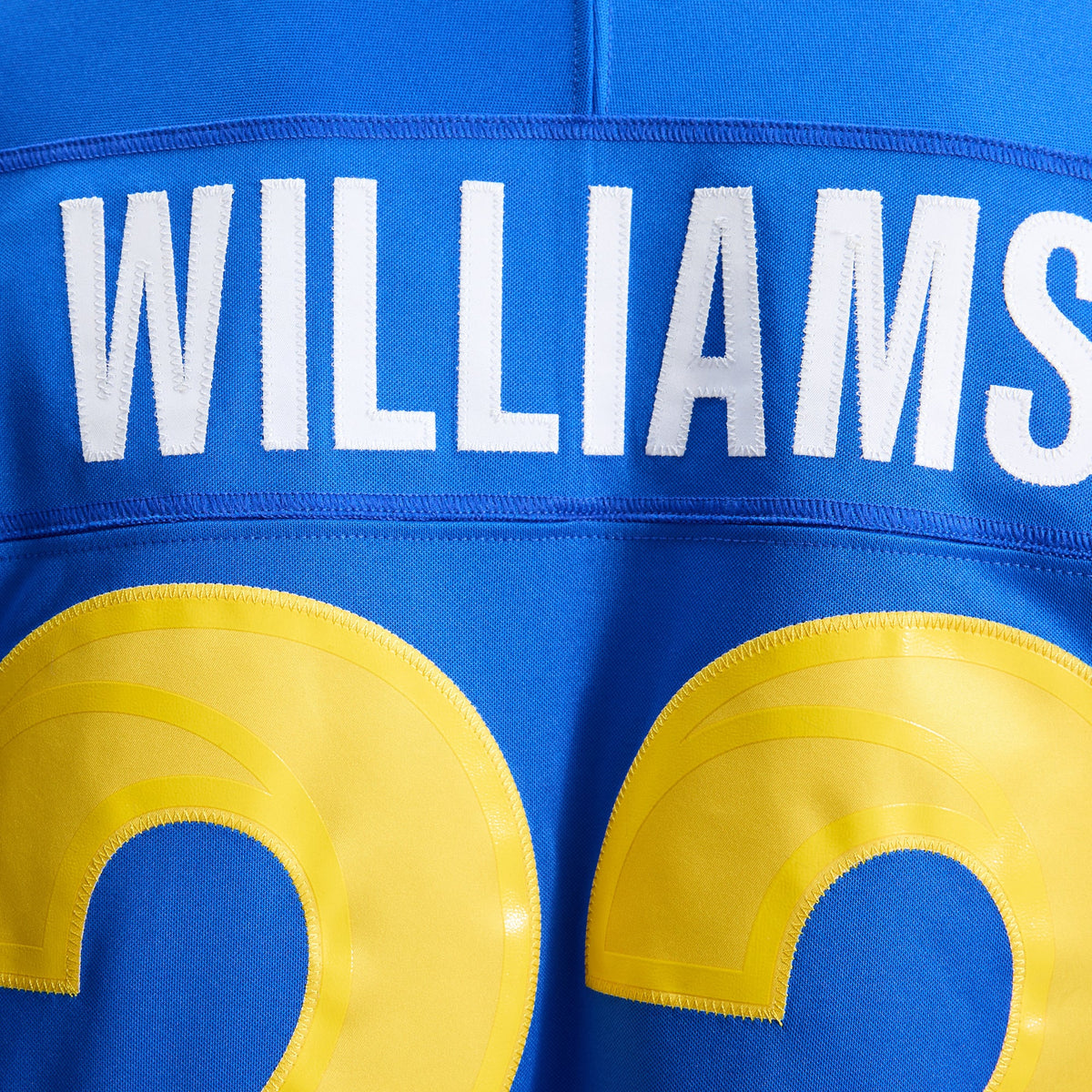 Men's Los Angeles Rams Kyren Williams Nike Classic Sol Vapor F.U.S.E. Stitched Limited Jersey