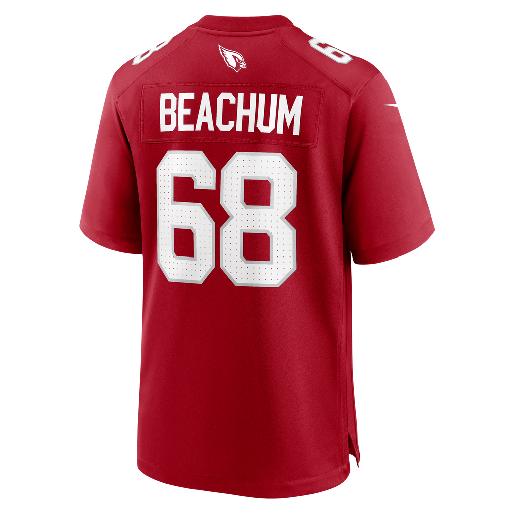 Men's Arizona Cardinals Kelvin Beachum Nike  Cardinal Team Game Jersey