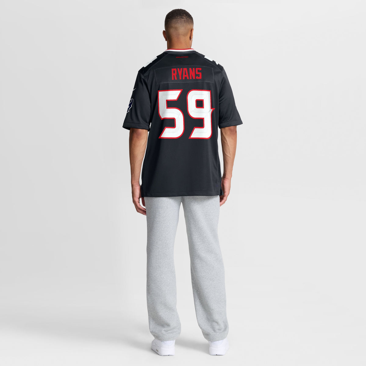 Men's Houston Texans DeMeco Ryans Nike  Navy Team Retired Game Jersey