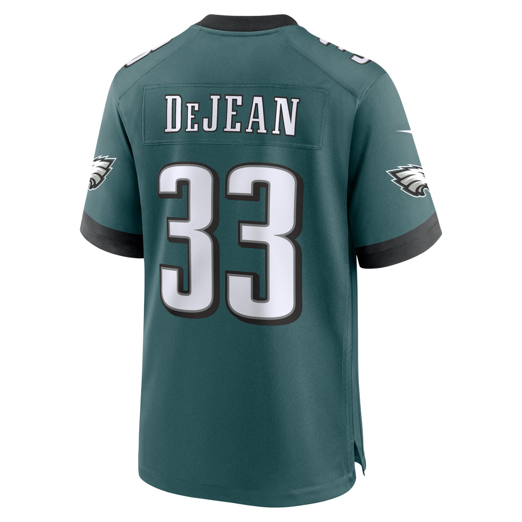 Men's Philadelphia Eagles Cooper DeJean Nike Green  Game Jersey