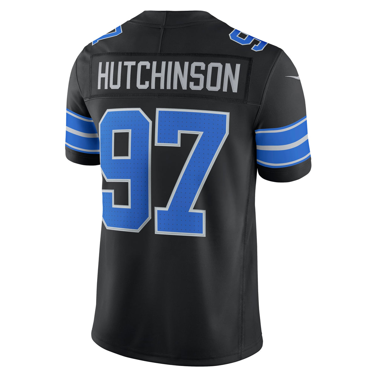 Men's Detroit Lions Aidan Hutchinson Nike White Vapor F.U.S.E. Stitched Limited Jersey