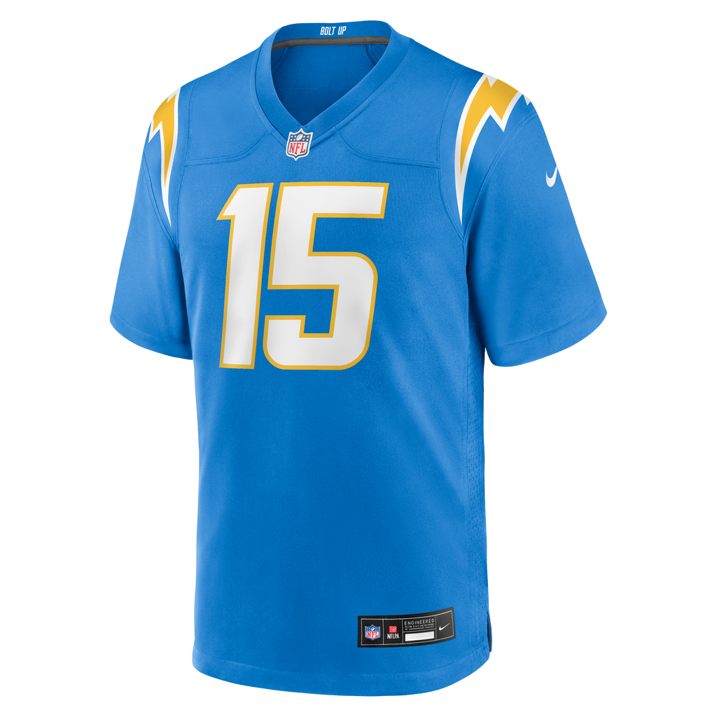 Men's Los Angeles Chargers Ladd McConkey Nike Powder Blue  Player Game Jersey
