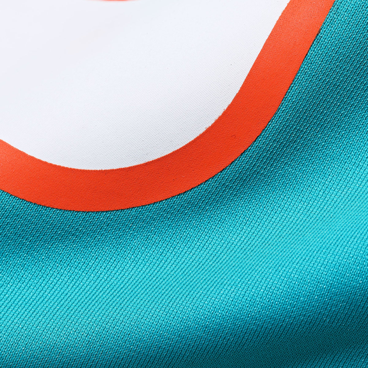 Men's Miami Dolphins Number 1 Dad Nike Aqua Game Jersey