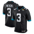 Men's Jacksonville Jaguars Jakobi Meyers Nike  Black Alternate  Game Jersey