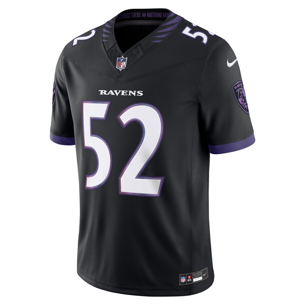 Men's Baltimore Ravens Ray Lewis Nike Purple Vapor F.U.S.E. Stitched Retired Limited Jersey