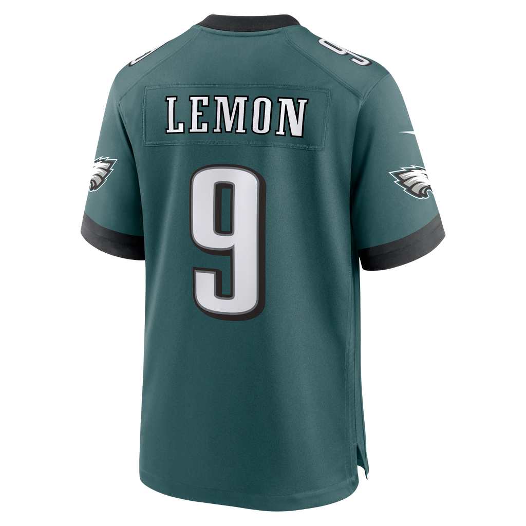 Men's Philadelphia Eagles Makai Lemon Nike Green Team Game Jersey