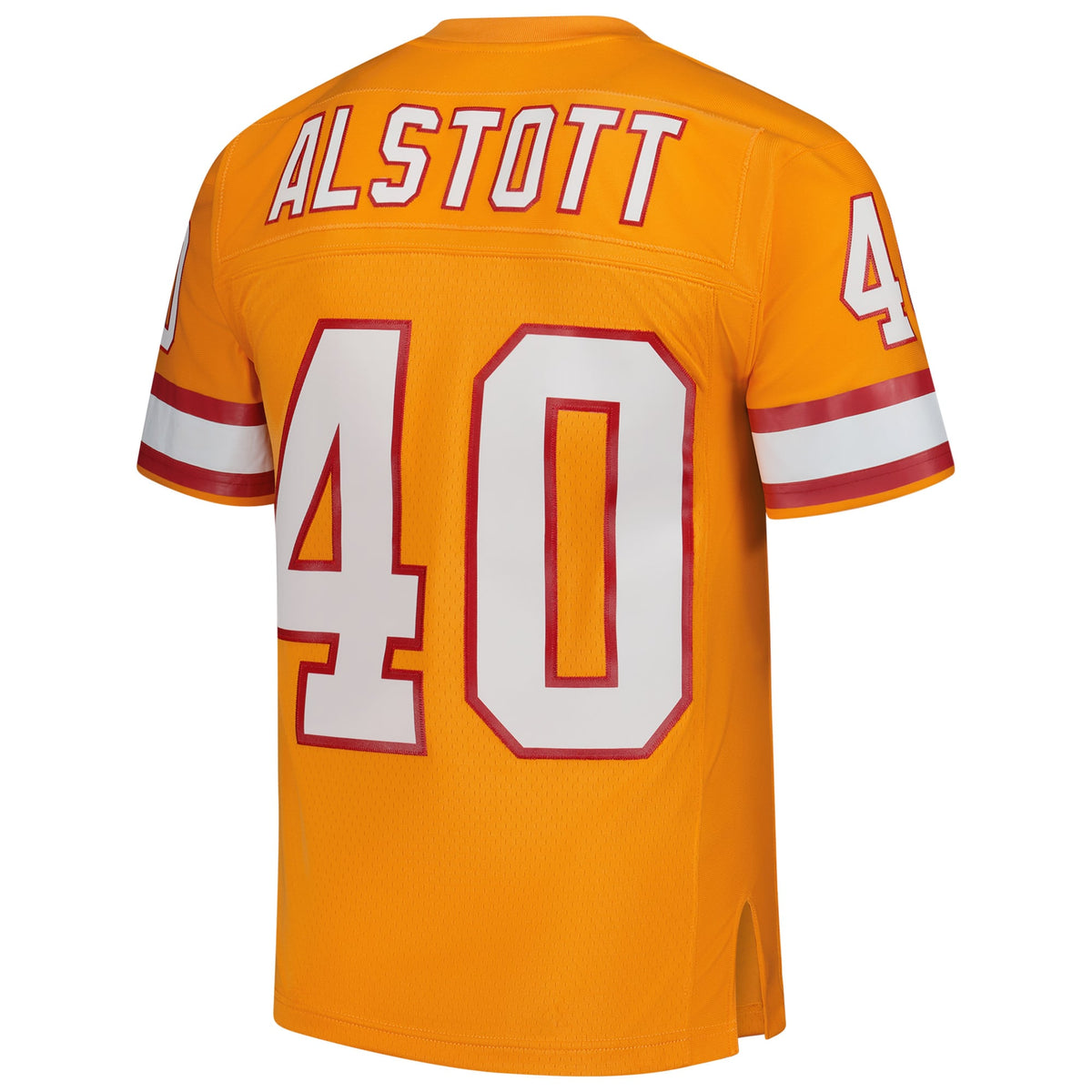 Men's Tampa Bay Buccaneers Mike Alstott Mitchell & Ness Orange Legacy Replica Jersey