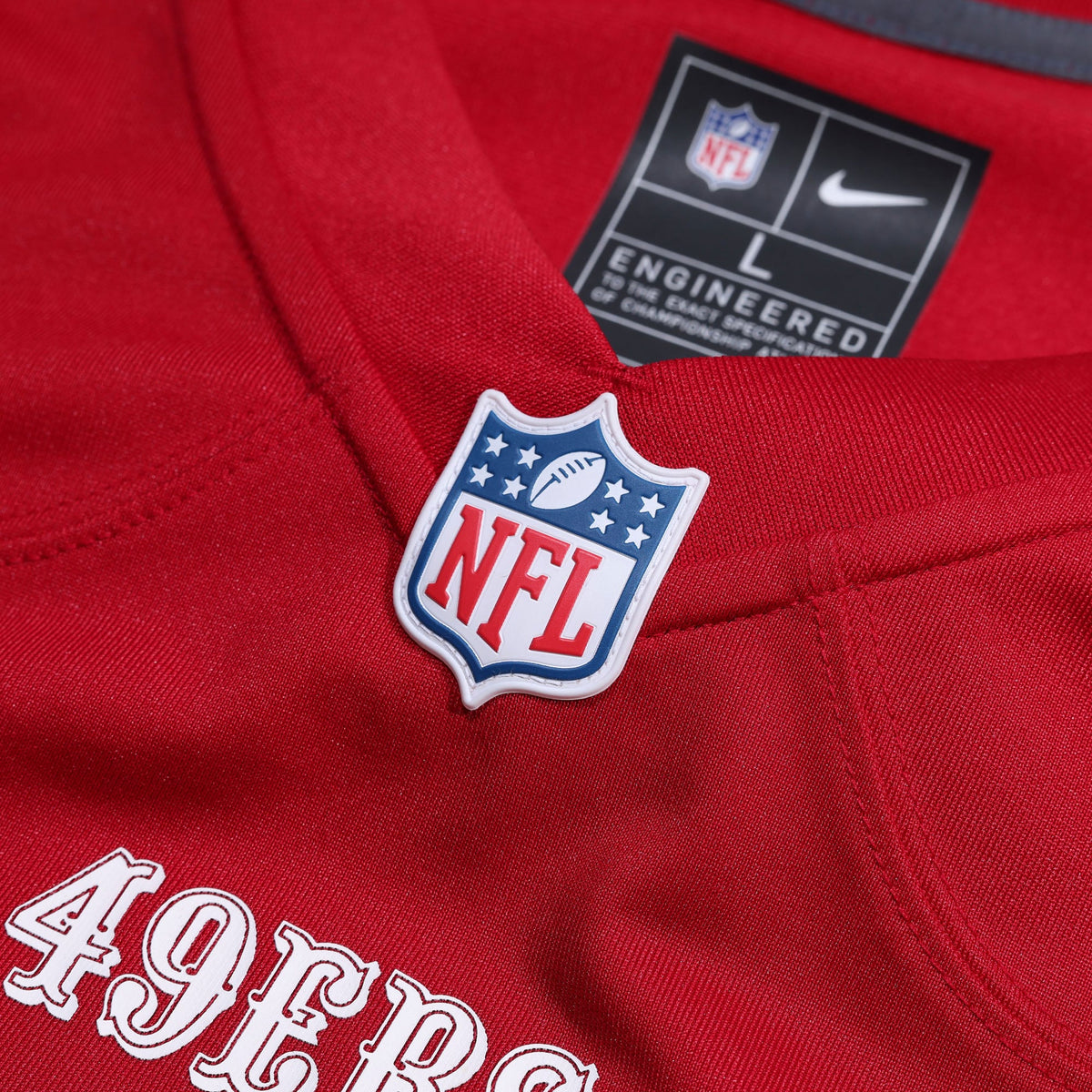 Men's San Francisco 49ers Deebo Samuel Sr Nike Scarlet Team Game Jersey