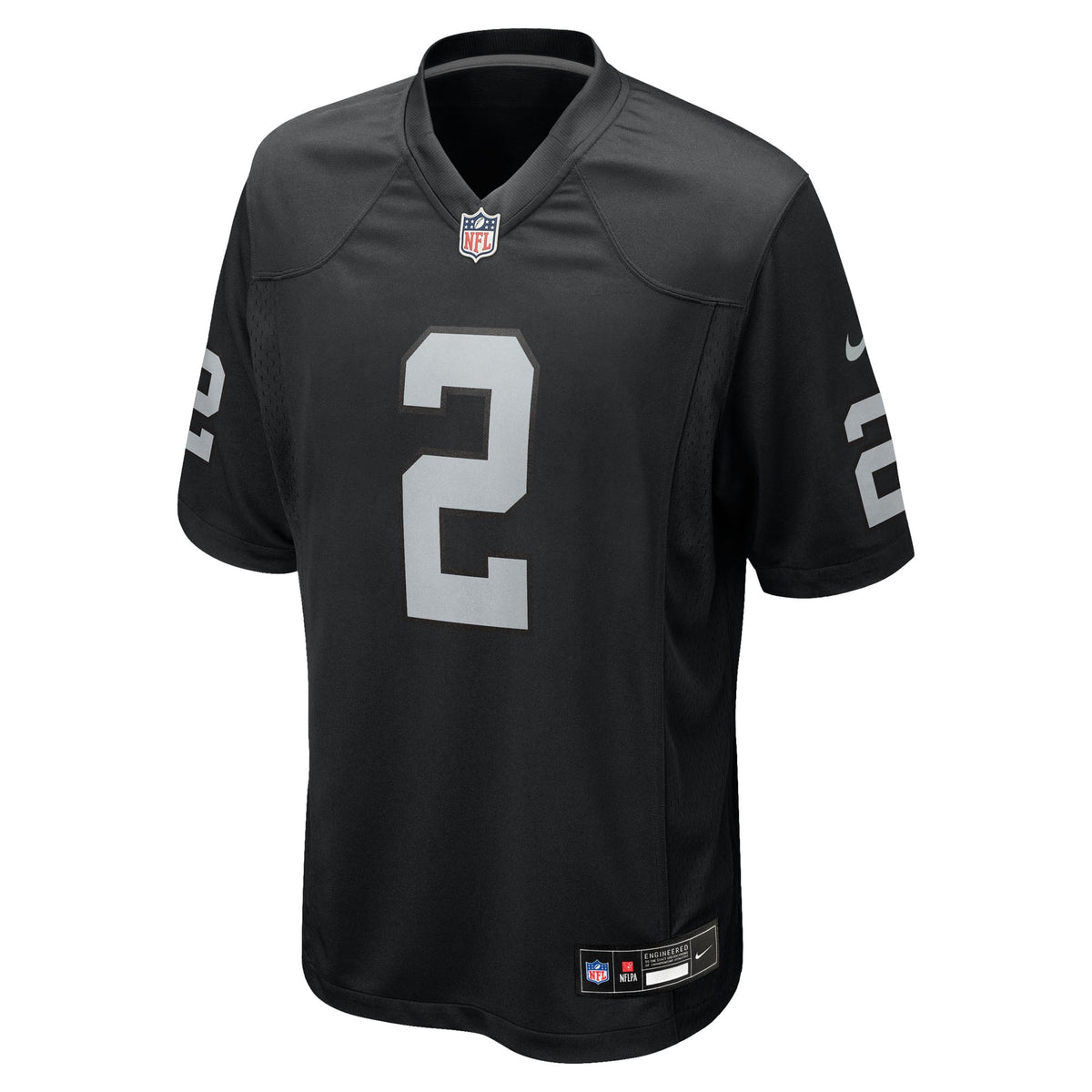 Men's Las Vegas Raiders Ashton Jeanty Nike Black Team Game Jersey