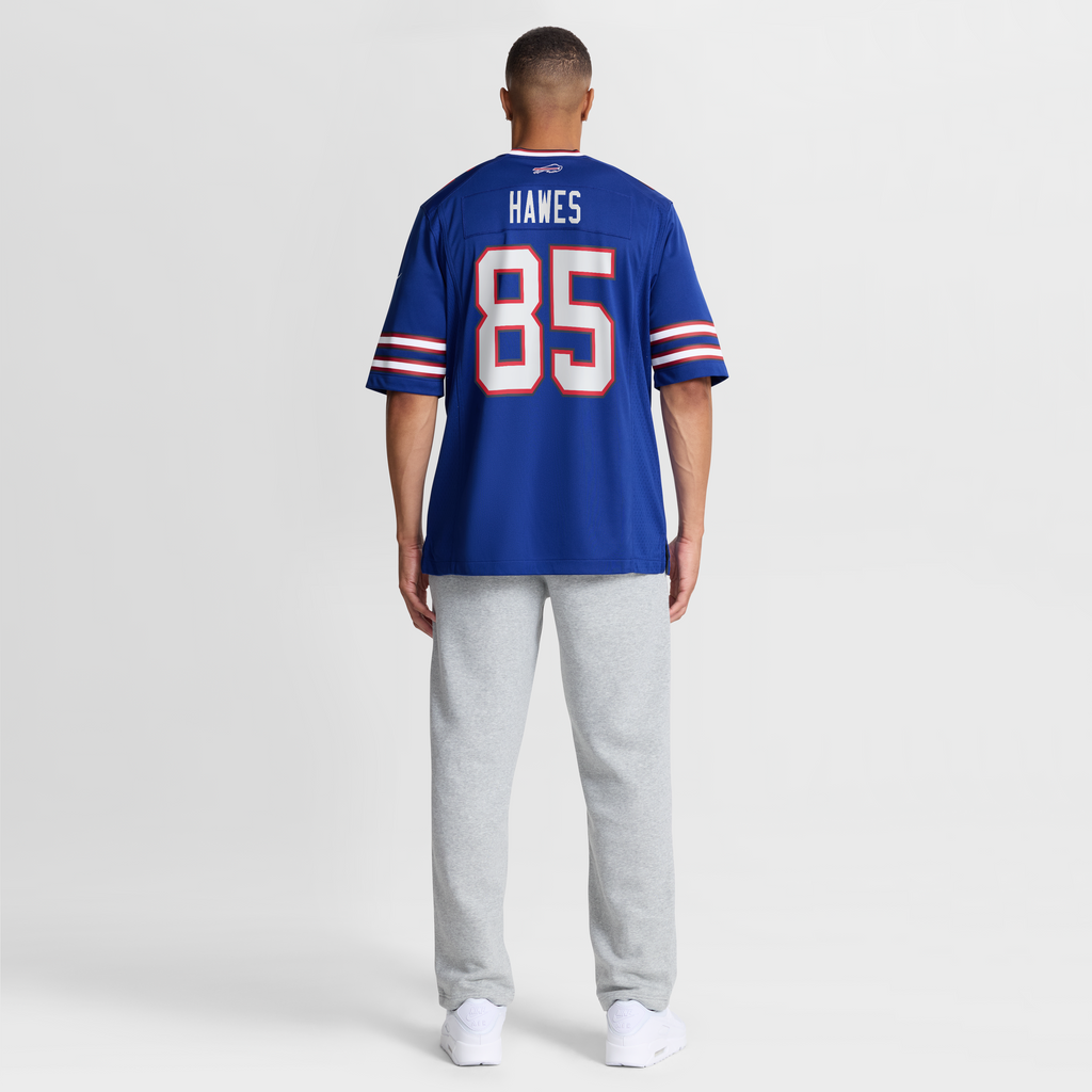 Men's Buffalo Bills Jackson Hawes Nike  Royal Team Game Jersey