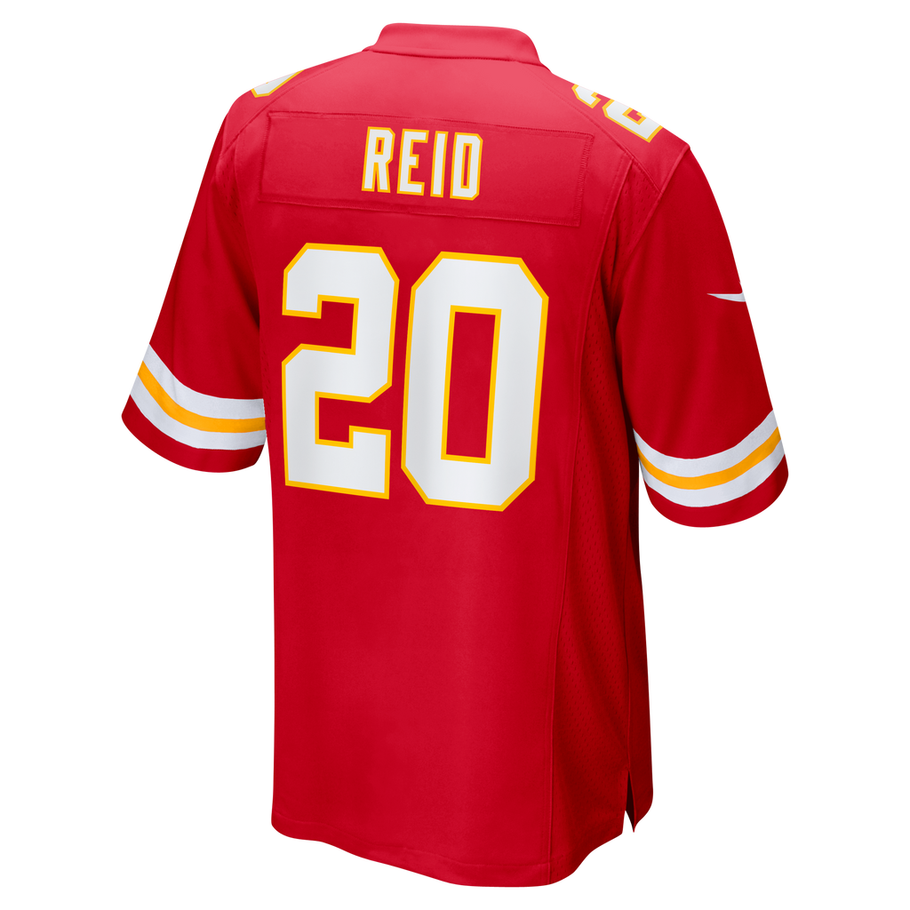 Men's Kansas City Chiefs Justin Reid Nike Red Game Jersey