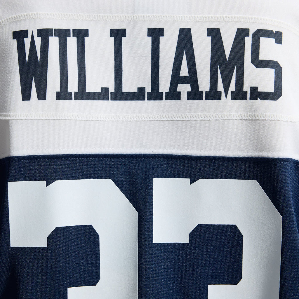 Men's Dallas Cowboys Javonte Williams Nike Navy Alternate Game Jersey