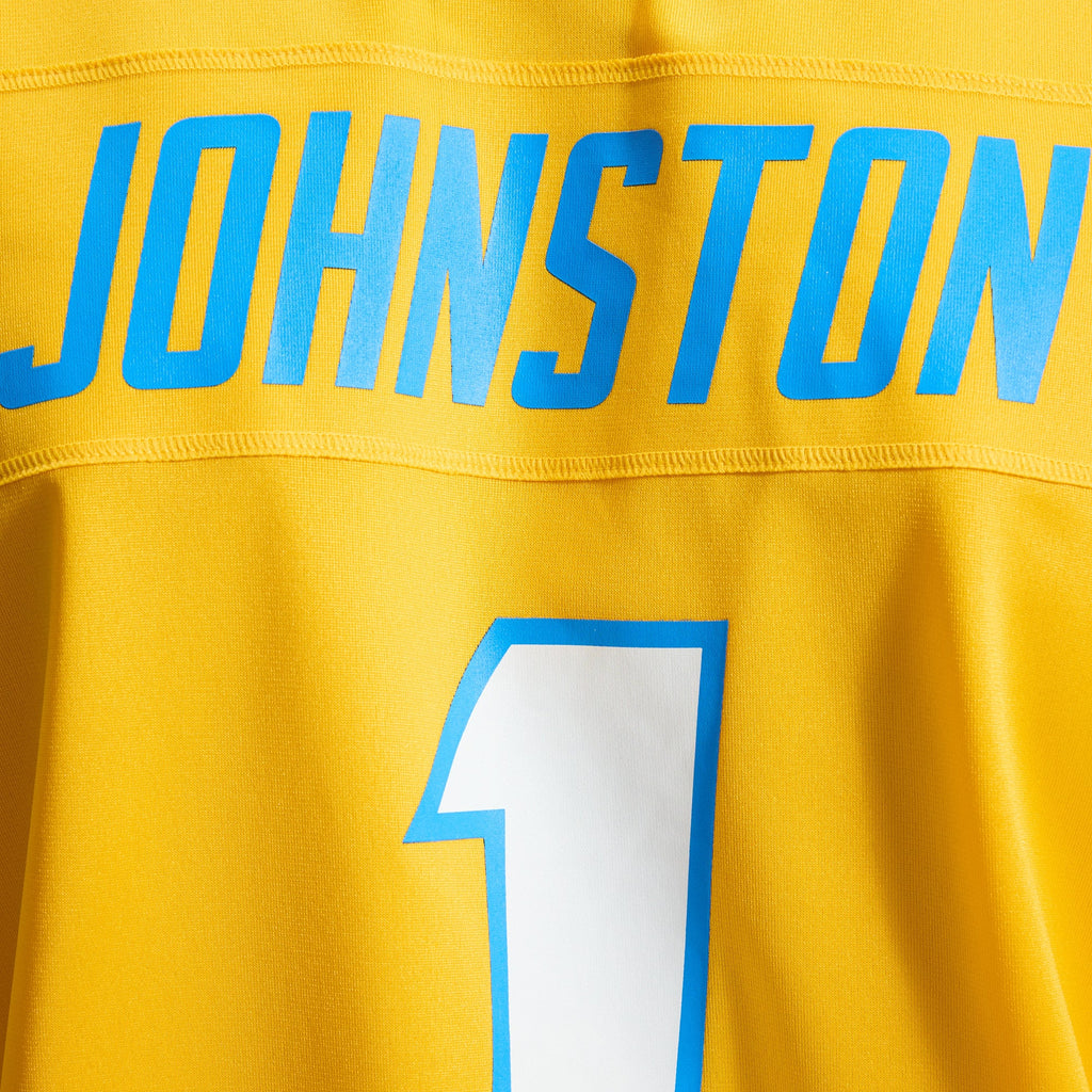 Men's Los Angeles Chargers Quentin Johnston Nike Powder Blue  Game Player Jersey