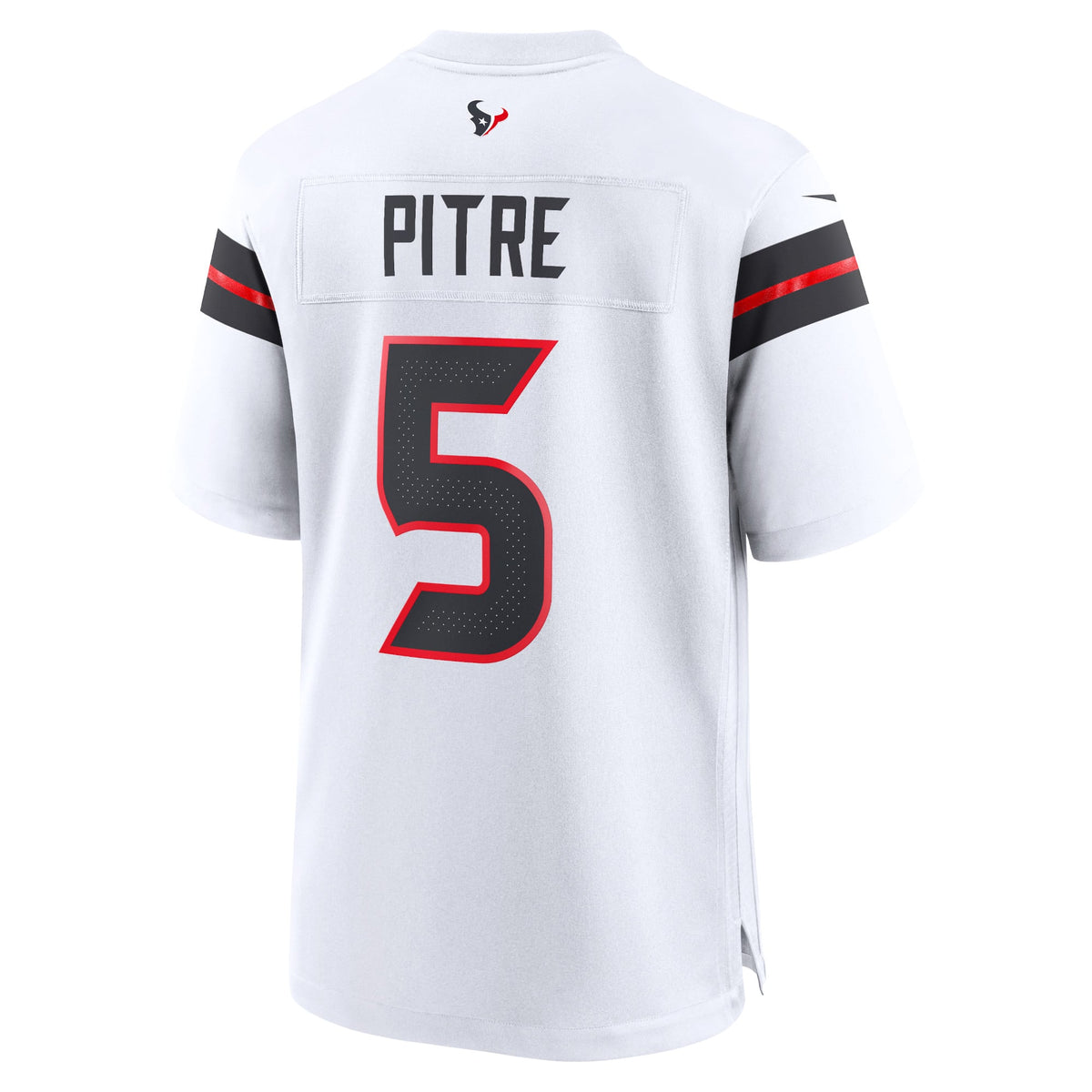 Men's Houston Texans Jalen Pitre Nike Navy Game Jersey