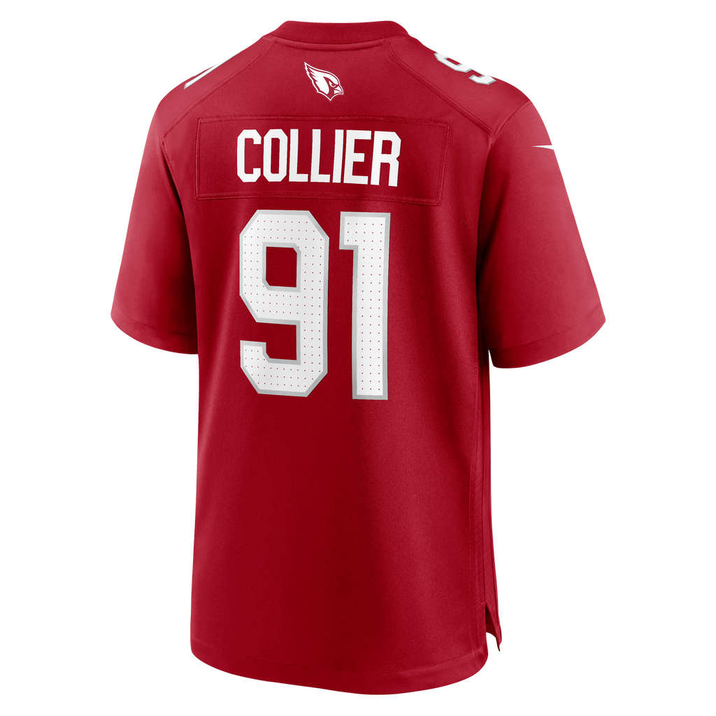 Men's Arizona Cardinals L.J. Collier Nike  Cardinal Team Game Jersey