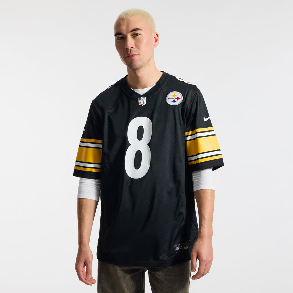Men's Pittsburgh Steelers Aaron Rodgers Nike White Game Jersey