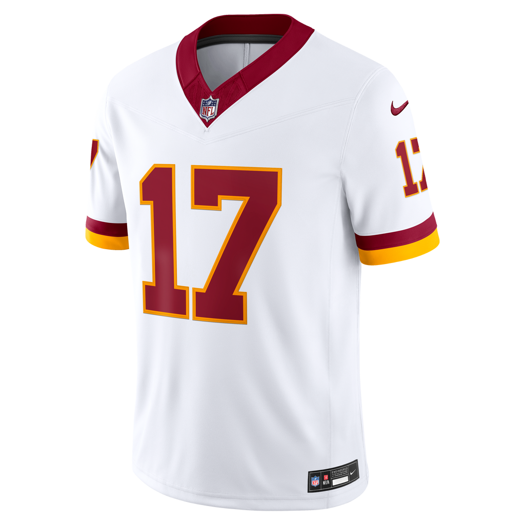 Men's Washington Commanders Terry McLaurin Nike White Vapor F.U.S.E. Stitched Limited Jersey