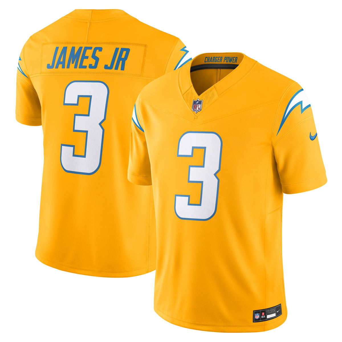 Men's Los Angeles Chargers Derwin James Jr. Nike Powder Blue Vapor F.U.S.E. Limited Jersey