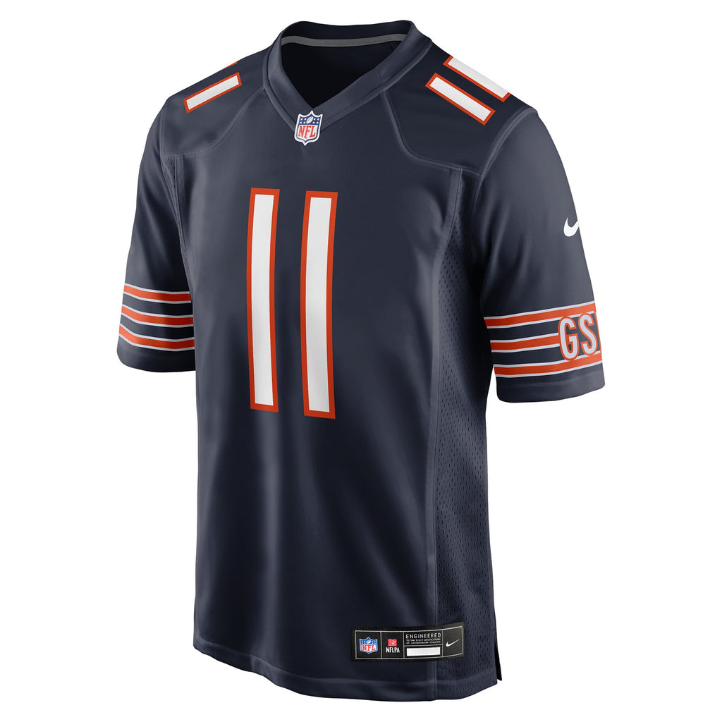Men's Chicago Bears Case Keenum Nike  Navy Team Game Jersey