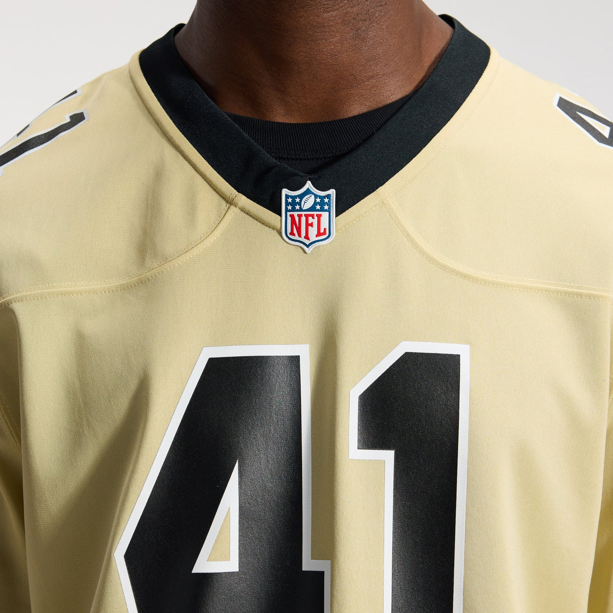 Men's New Orleans Saints Alvin Kamara Nike Black Game Jersey