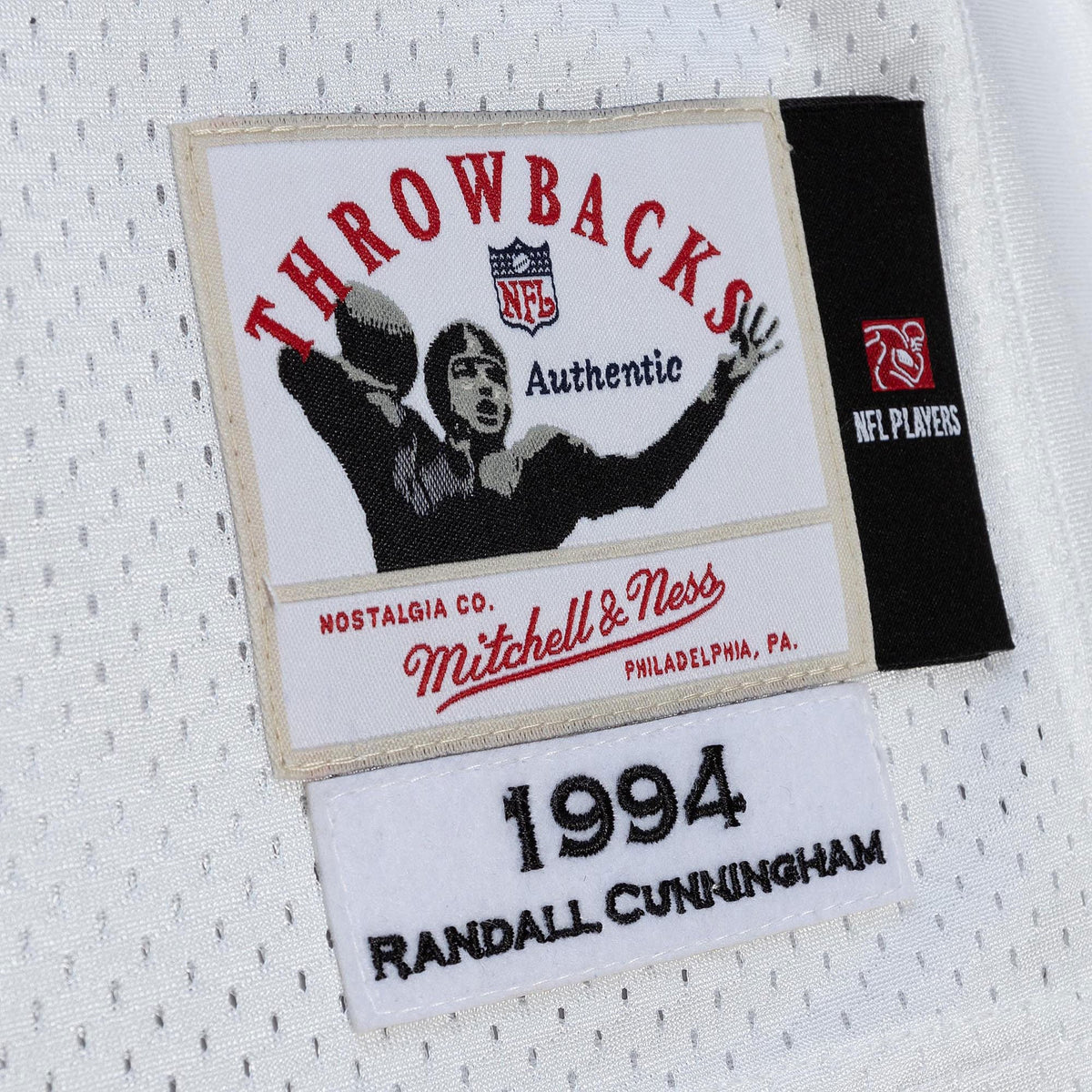 Men's Philadelphia Eagles 1992 Randall Cunningham Mitchell & Ness Green Authentic Throwback Retired Player Jersey