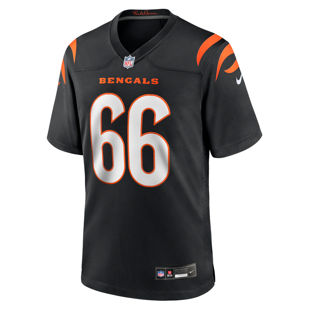 Men's Cincinnati Bengals Dalton Risner Nike  Black Team Game Jersey