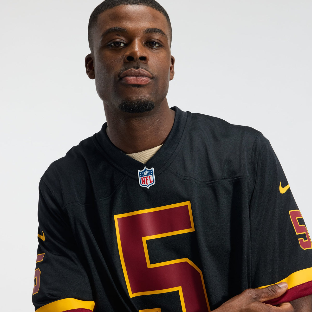 Men's Washington Commanders Jayden Daniels Nike Burgundy Game Jersey