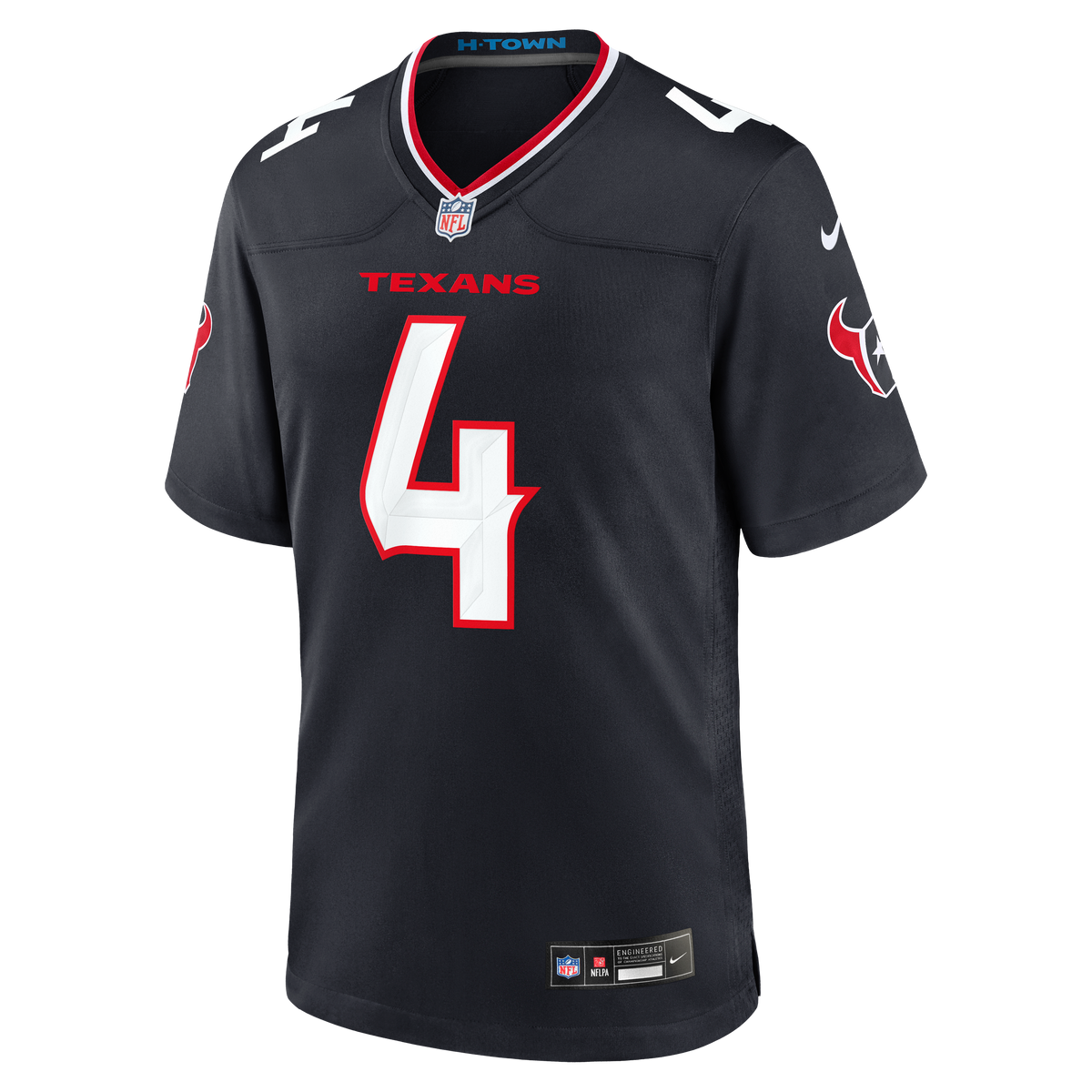 Men's Houston Texans Kamari Lassiter Nike  Navy Team Game Jersey