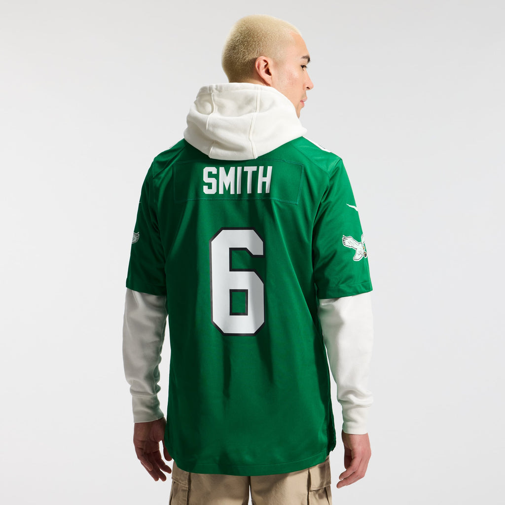 Men's Philadelphia Eagles DeVonta Smith Nike Kelly Green Alternate Game Player Jersey