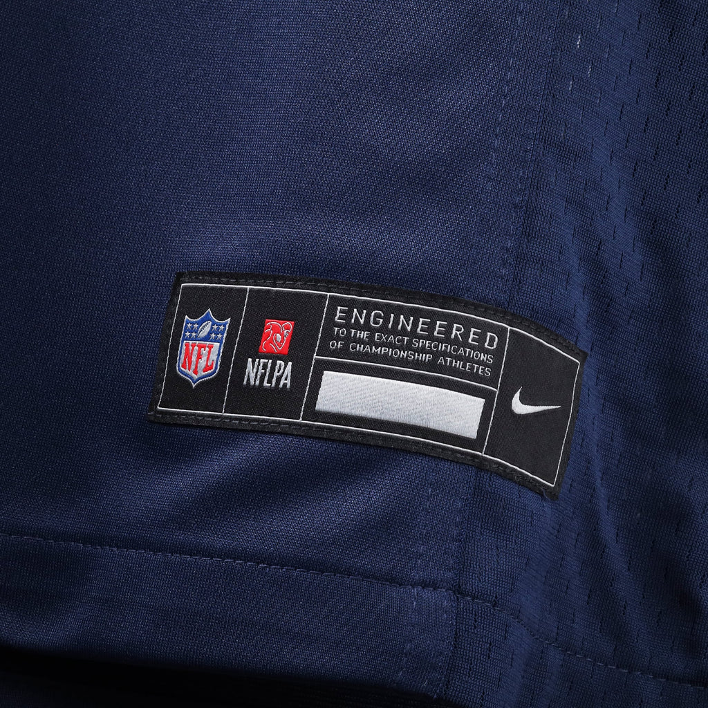 Men's Seattle Seahawks Tyrice Knight Nike  College Navy  Game Jersey