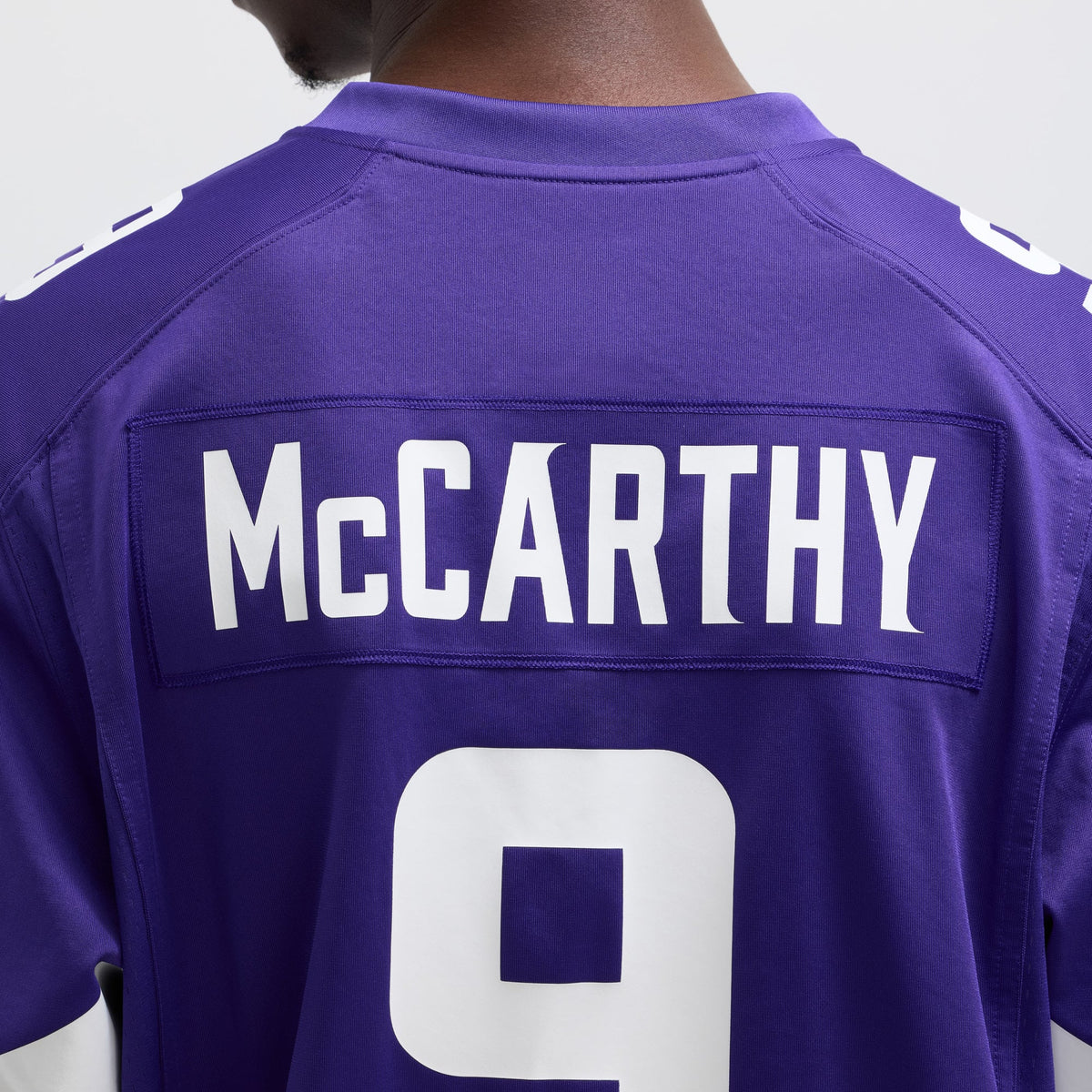 Men's Minnesota Vikings J.J. McCarthy Nike Purple  Player Game Jersey