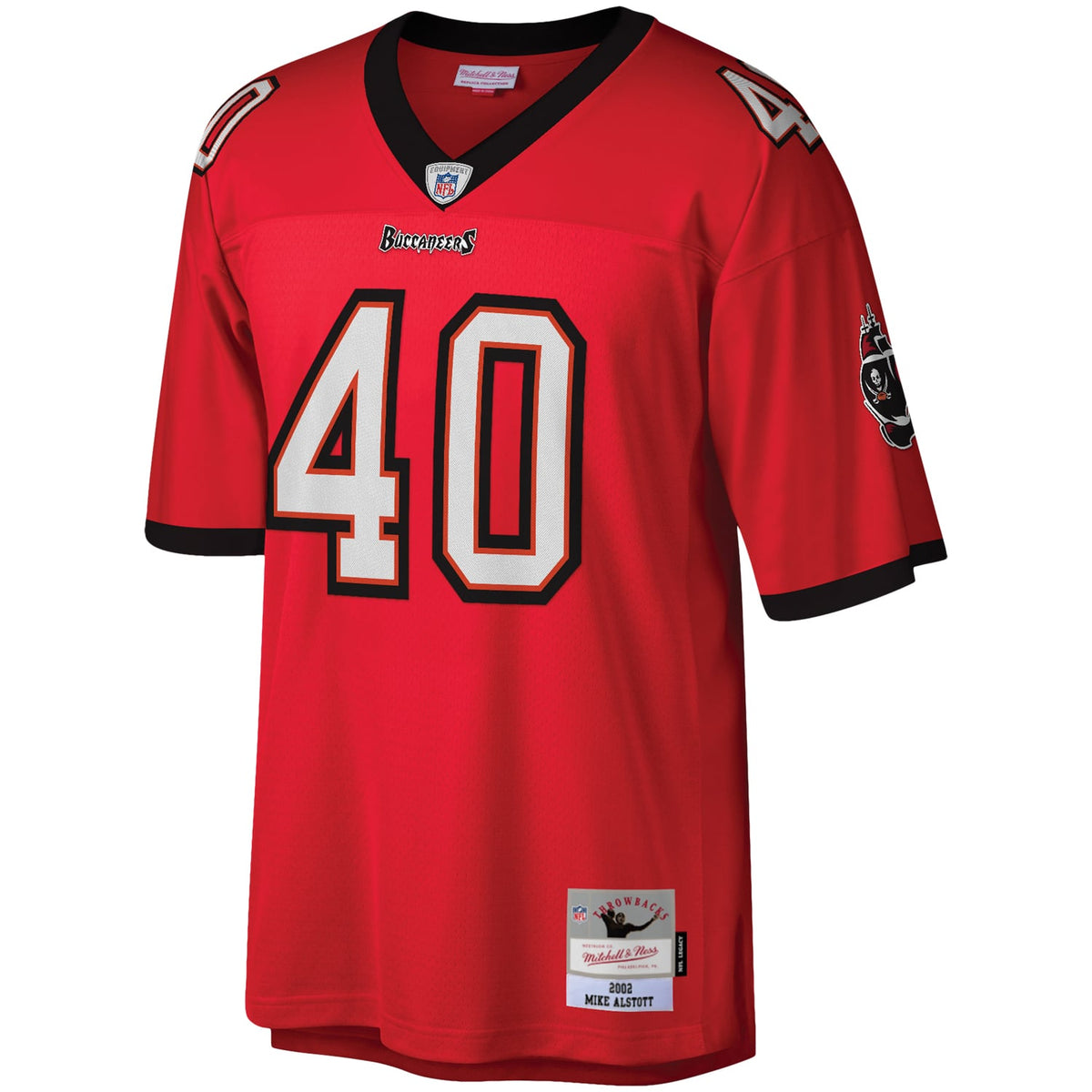 Men's Tampa Bay Buccaneers Mike Alstott Mitchell & Ness Orange Legacy Replica Jersey