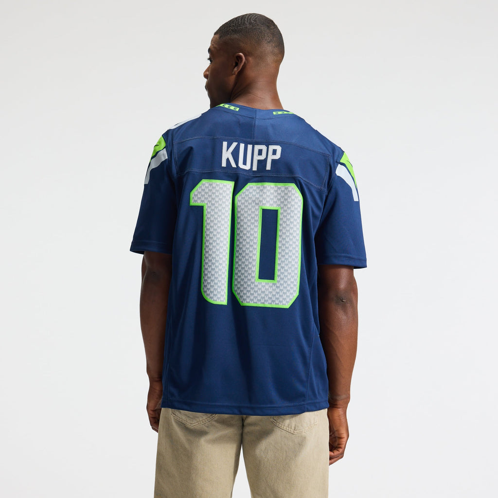 Men's Seattle Seahawks Cooper Kupp Nike College Navy Team Vapor F.U.S.E. Stitched Limited Jersey