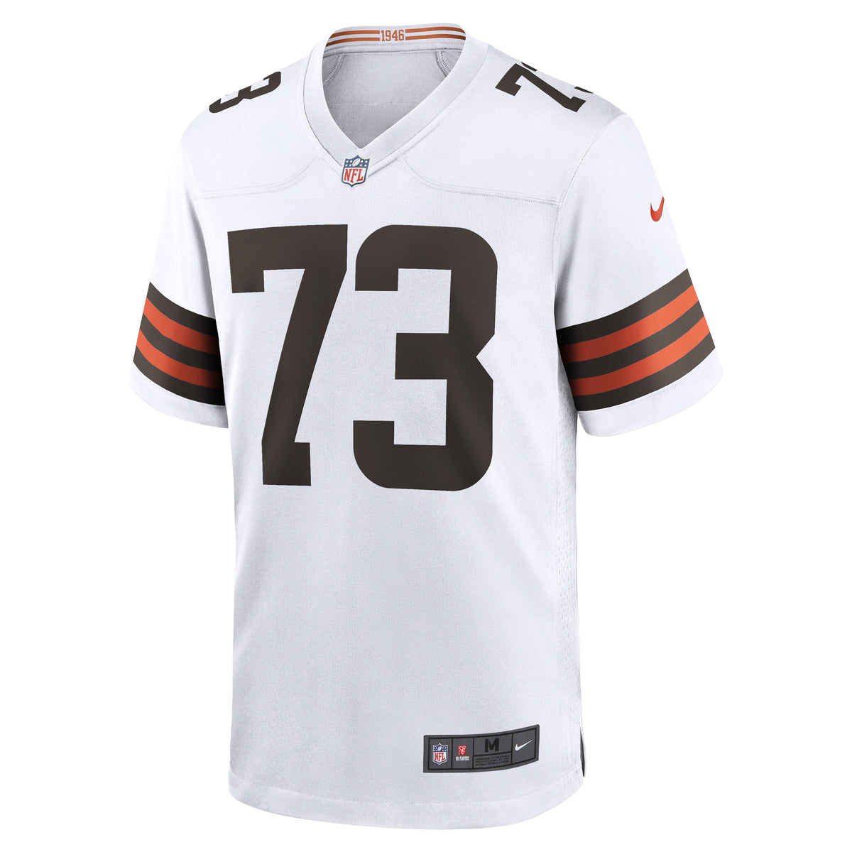 Men's Cleveland Browns Joe Thomas Nike Brown Retired Game Player Jersey