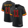 Men's Washington Commanders Luke McCaffrey Nike Black Hail Raiser Alternate Game Jersey