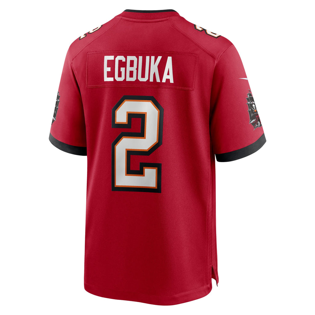 Men's  Tampa Bay Buccaneers Emeka Egbuka Nike White  Game Jersey