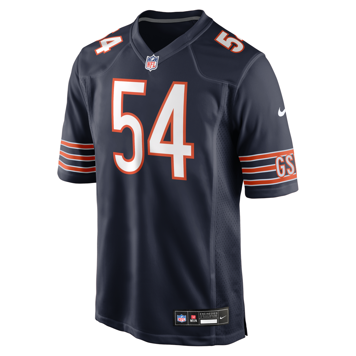Men's Chicago Bears Brian Urlacher Nike White Retired Player Game Jersey