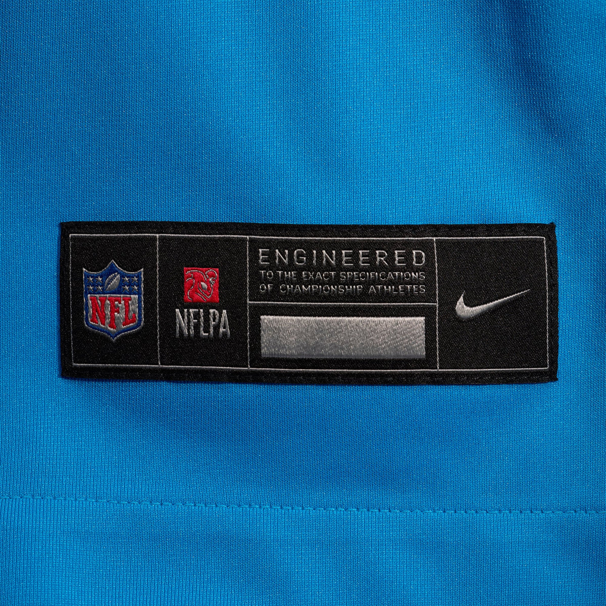 Men's Carolina Panthers Chuba Hubbard Nike Blue Alternate Game Jersey