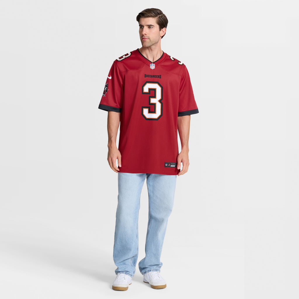 Men's Tampa Bay Buccaneers Rueben Bain Jr. Nike White Game Jersey