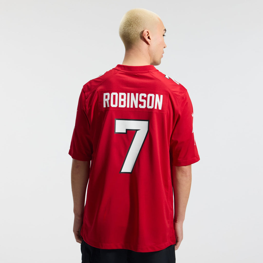 Men's Atlanta Falcons Bijan Robinson Nike White Game Jersey