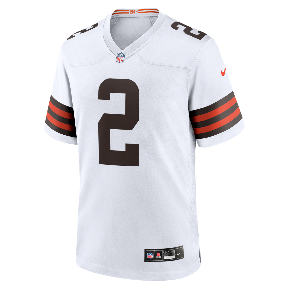 Men's Cleveland Browns Shedeur Sanders Nike Brown Game Jersey