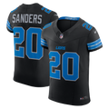 Men's Detroit Lions Barry Sanders Nike Black Alternate Vapor F.U.S.E. Elite Jersey