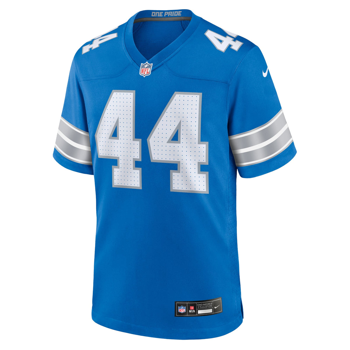 Men's Detroit Lions Malcolm Rodriguez Nike Black 2nd Alternate Game Jersey