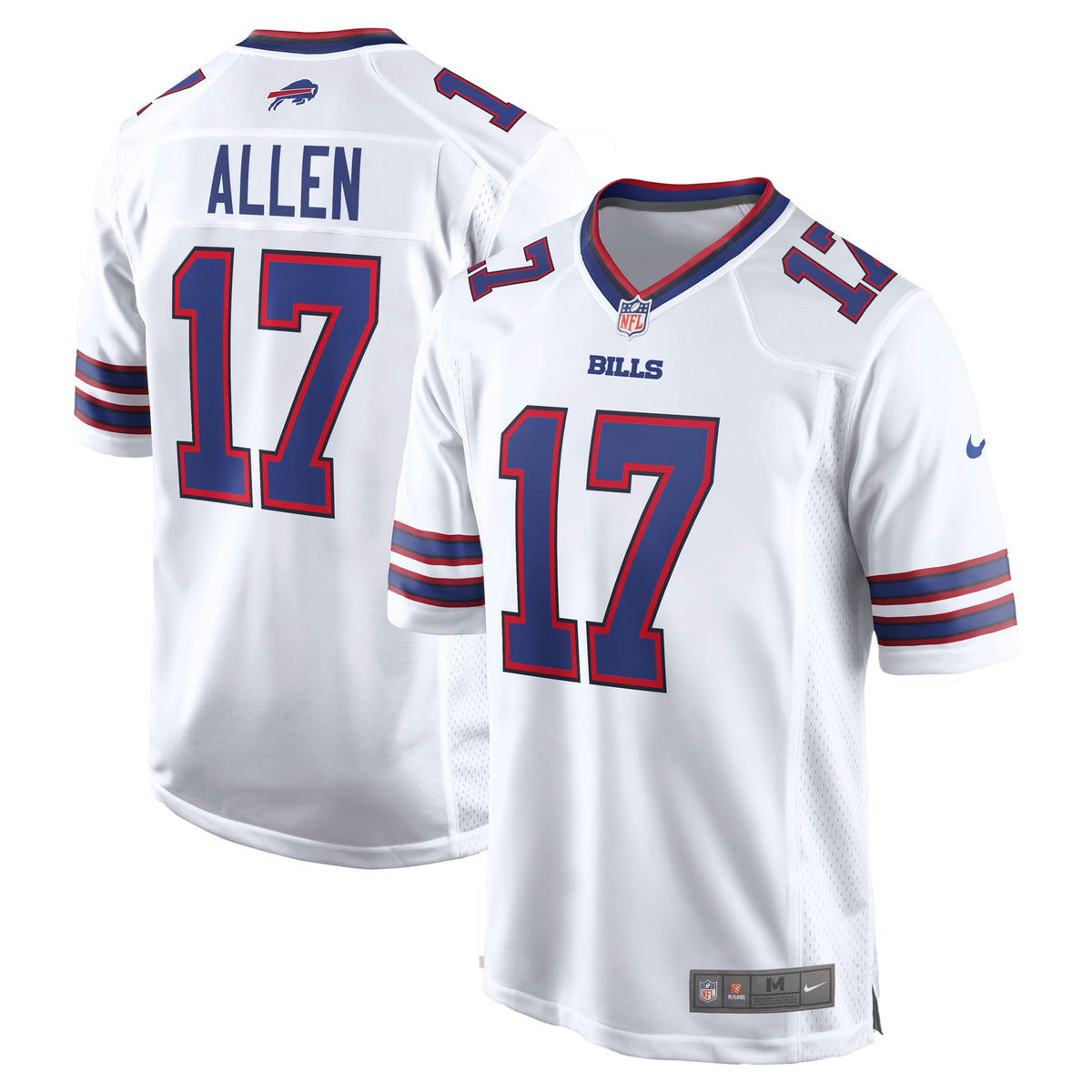 Men's Buffalo Bills Josh Allen Nike Gray Nickel City Game Jersey