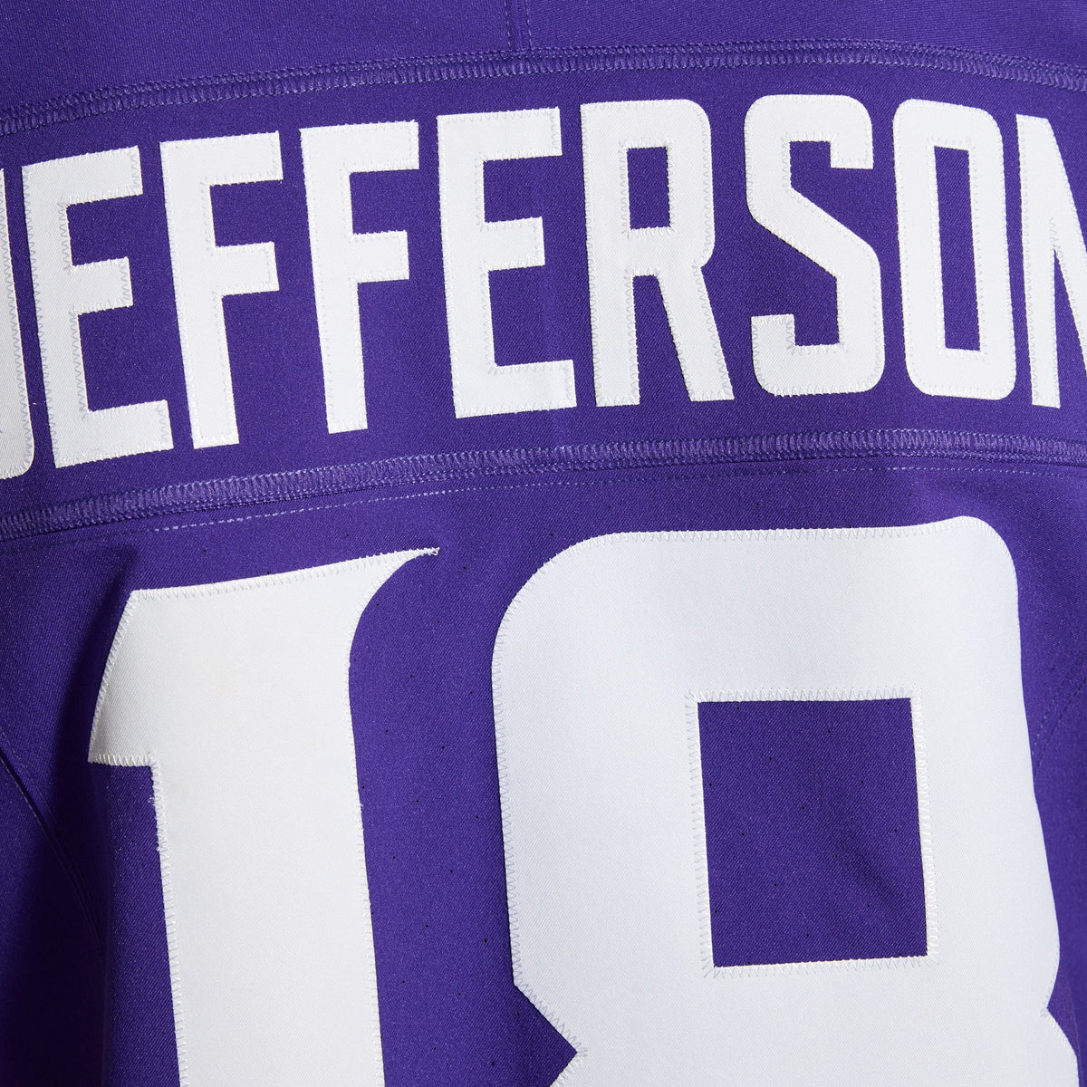Men's Minnesota Vikings Justin Jefferson Nike Purple Team Vapor F.U.S.E. Elite Jersey