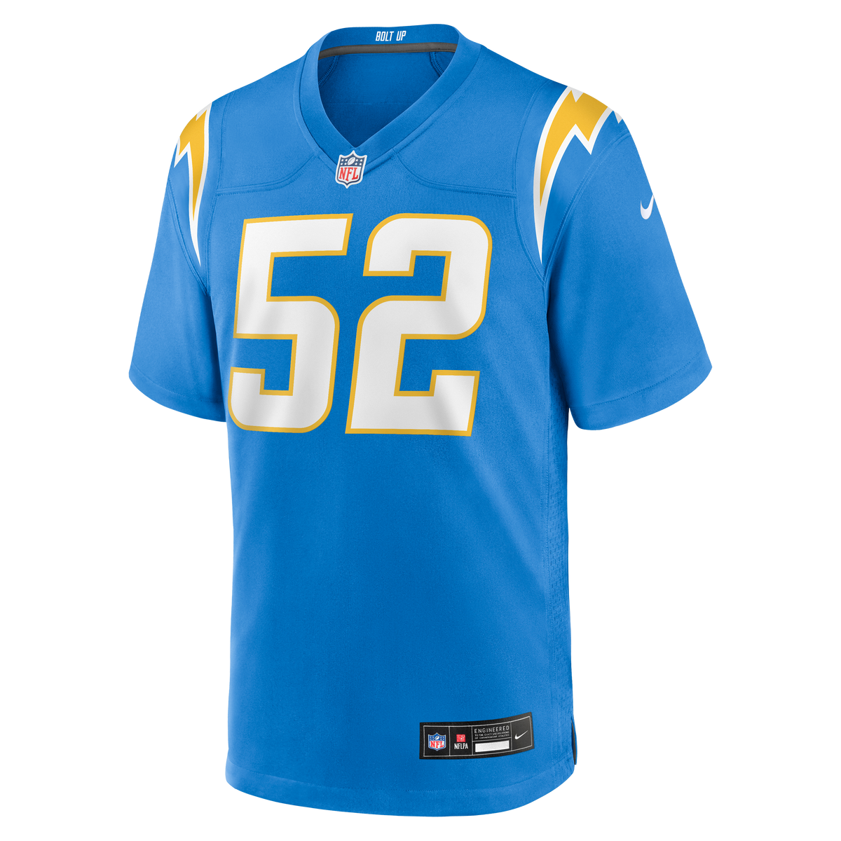 Men's Los Angeles Chargers Khalil Mack Nike Powder Blue Game Jersey
